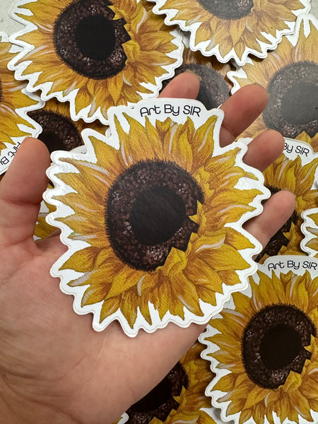 Sunflower Sticker